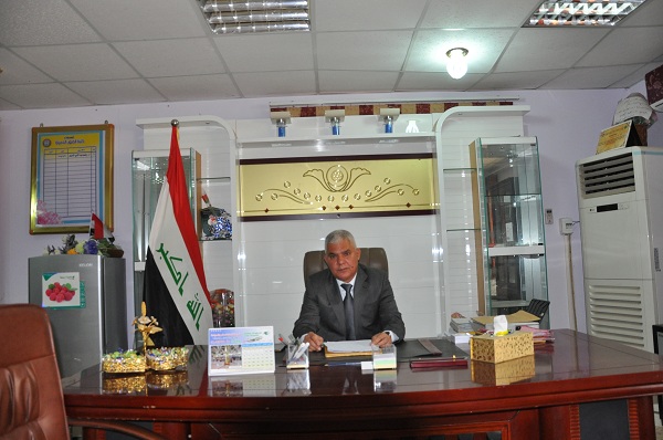 الاستاذ الدكتور (حمزة فاضل يوسف )عميدا لكلية الفنون الجميلة