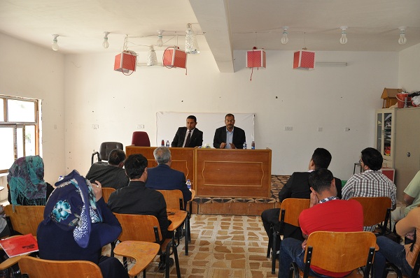 كلية الفنون الجميلة جامعة القادسية  تقيم ندوة علمية بعنوان(النزاهة الأخلاقية سبيل للجودة الأدائية)