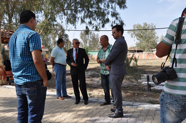 بتظافر جهود المخلصين  نمضي لبناء كلية الفنون الجميلة