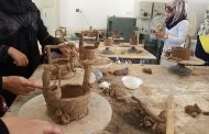 معرض الخزف الاول في كلية الفنون الجميلة … بانامل طالبات المرحلة الثالثة