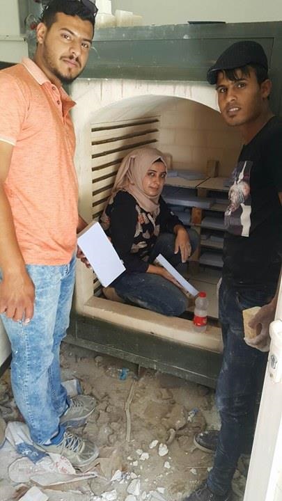 المبدعين في كلية الفنون الجميلة