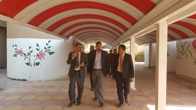 كلية الفنون الجميلة  وكلية الطــــــب جامعة القادسية يمدان جسور التعاون بين الطرفين