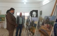 قسم التربية الفنية يقيم المعرض الشخصي للفنان صلاح هادي