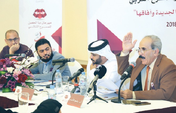 الاستاذ الدكتور باسم عبد الامير الاعسم  يشارك في ملتقى الشارقة الخامس عشر للمسرح العربي مهرجان دبا الحصن  للمسرح الثنائي في دولة الامارات العربية المتحدة