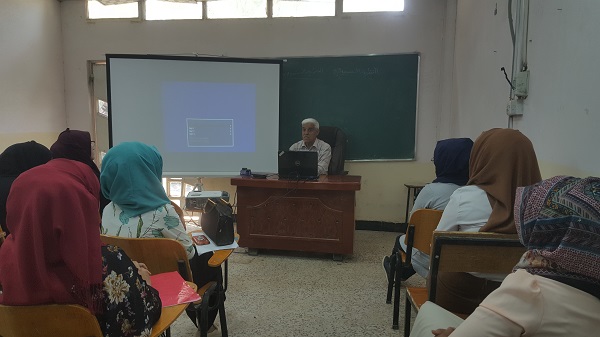 كلية الفنون الجميلة قسم التربية الفنية تعقد ورشة عمل عن ((مهارات التوظيف وكتابة C.V. )) للدكتور جبار حميدي الربيعي