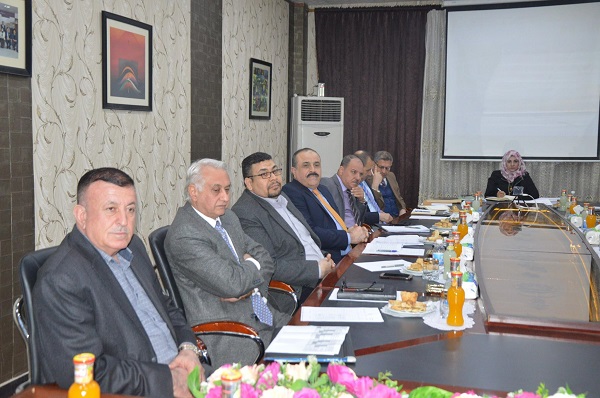 عميد كلية الفنون الجميلة جامعة القادسية يحضر اجتماع مجلس تحسين جودة الفنون الجميلة والتطبيقية  في رحاب كلية الفنون التطبيقية