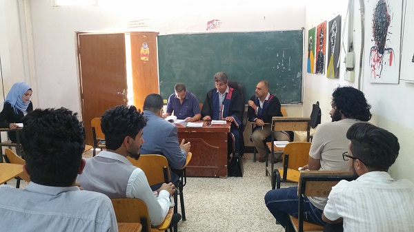 قسم الفنون المسرحية في كلية الفنون الجميلة بجامعة القادسية تناقش (13) بحثاً لطلبة المرحلة الرابعة